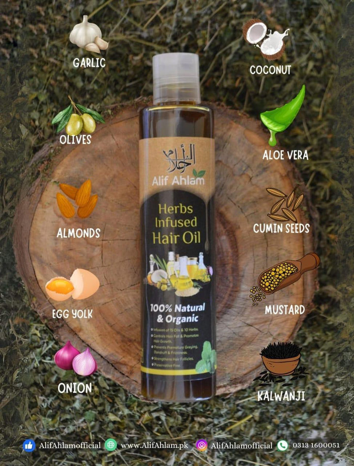 Coconut Anti-Hair Fall Oil 200ml Natural Organic