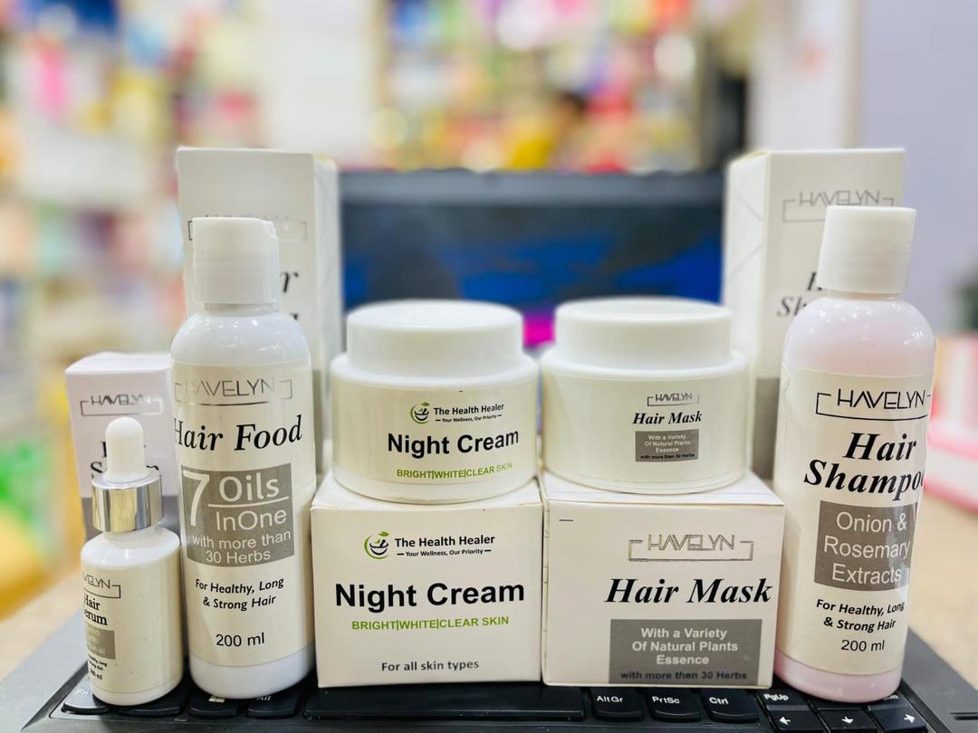 5 in 1 Skincare & Haircare Bundle for All Skin & Hair Types