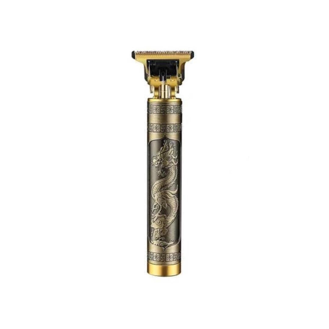 Vintage T9 Rechargeable Hair Trimmer Golden 4 Blades