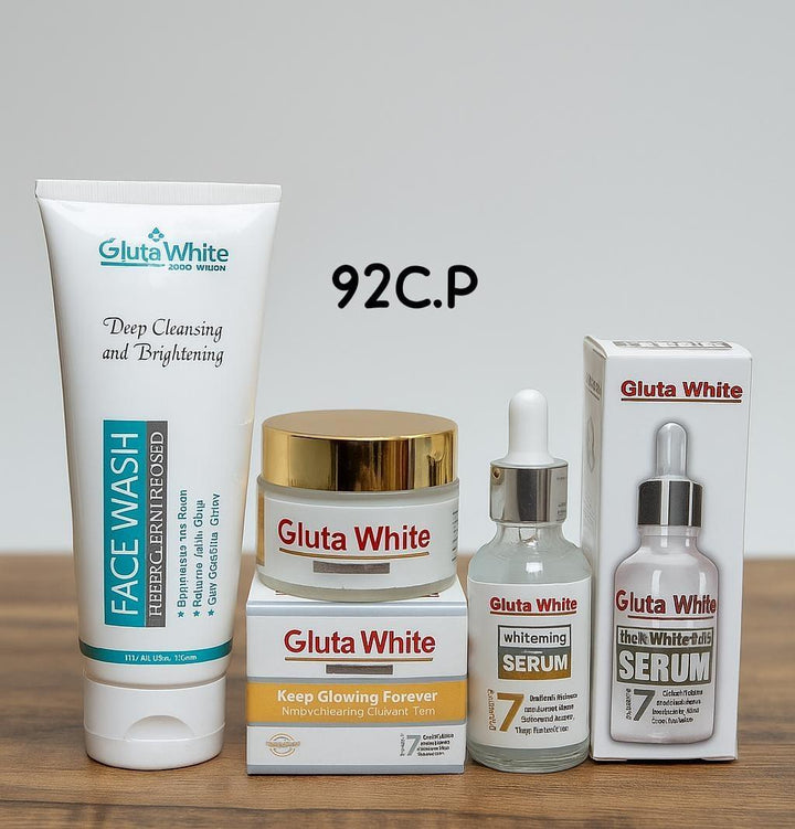 Gluta White 3-in-1 Skin Care Bundle 150ml White